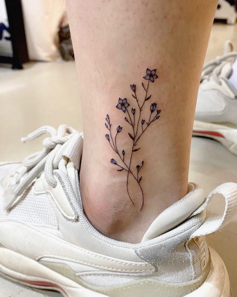 30 Unique Gypsophila Tattoos for Your Inspiration