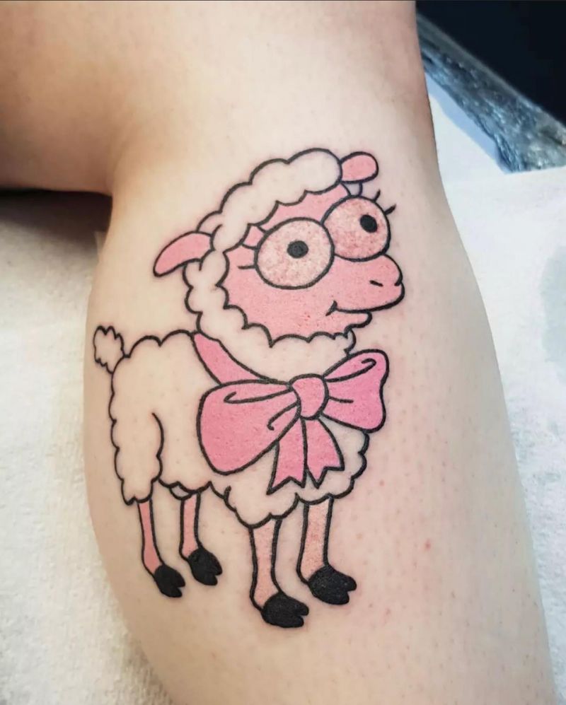 30 Cute Lamb Tattoos You Can Copy