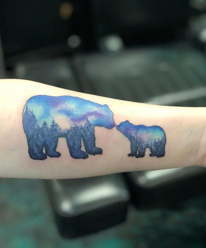 30 Classy Mama Bear Tattoos to Inspire You