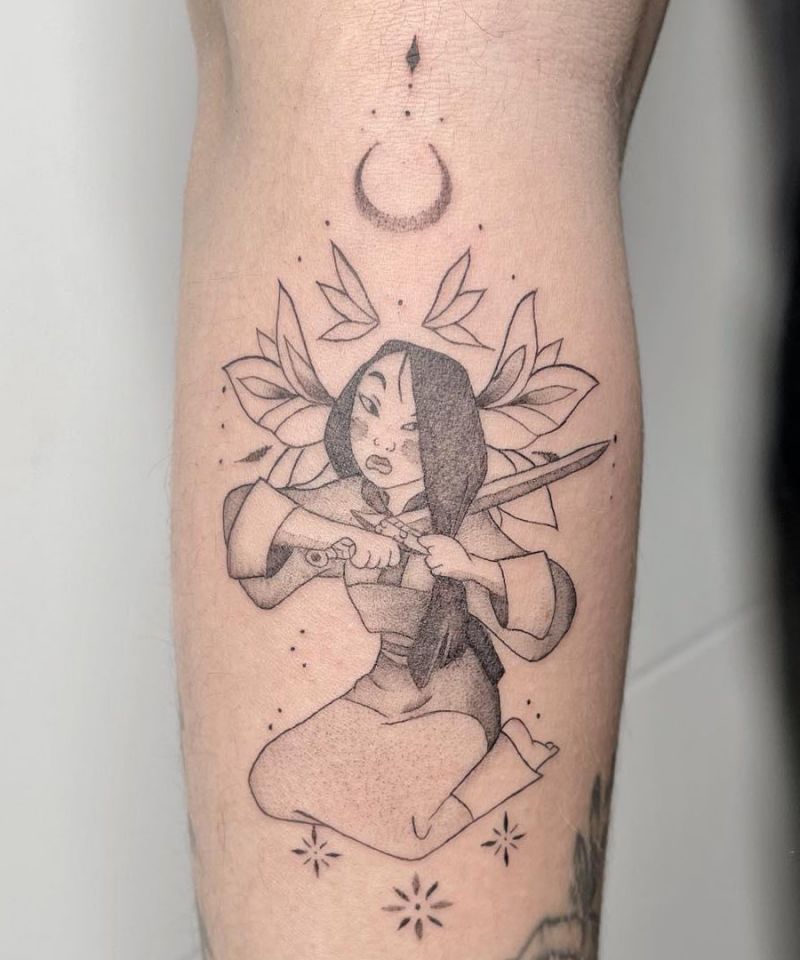 30 Pretty Mulan Tattoos You Can Copy