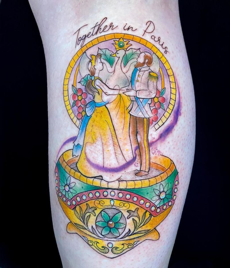 30 Unique Music Box Tattoos You Must Love