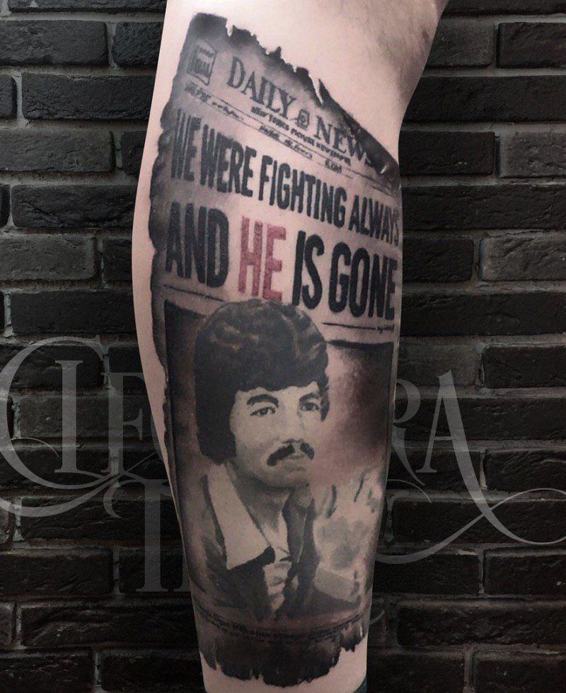 30 Unique Newspaper Tattoos You Must Love