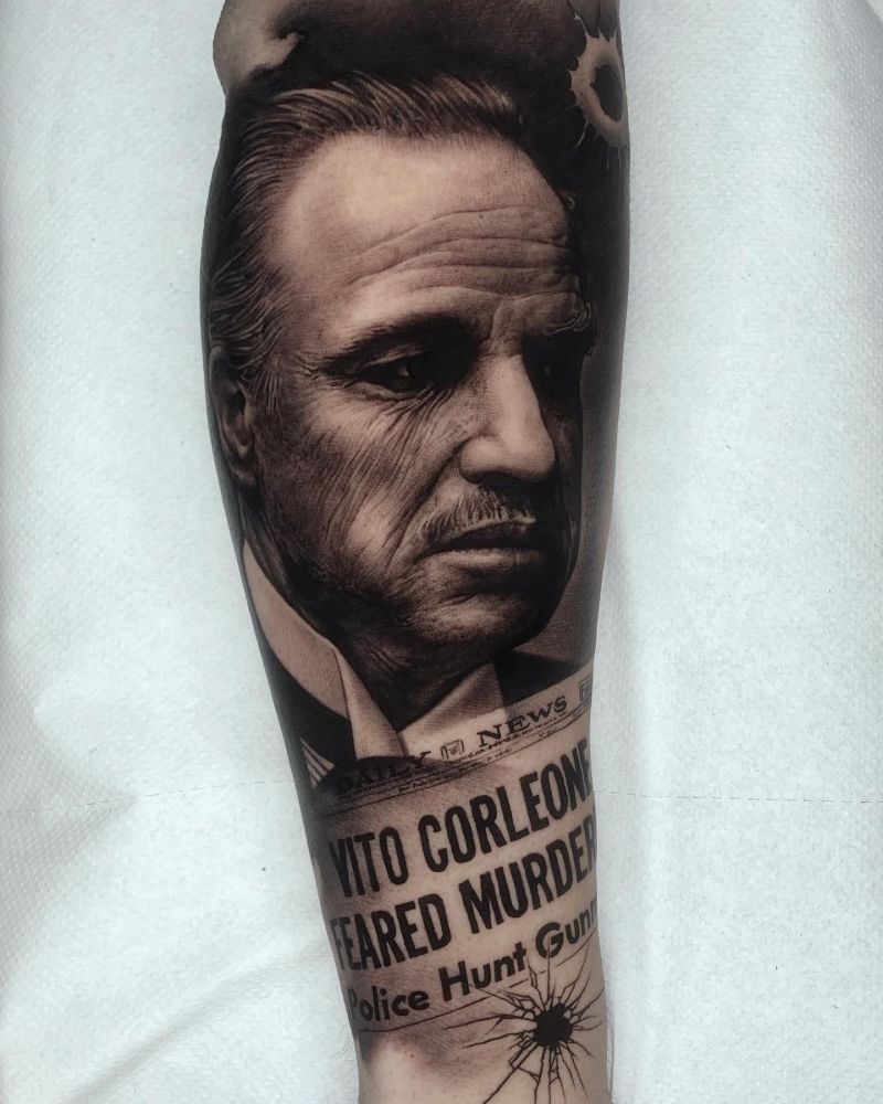 30 Classy The Godfather Tattoos to Inspire You