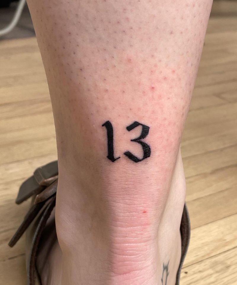 30 Unique 13 Tattoos For Your Next Ink