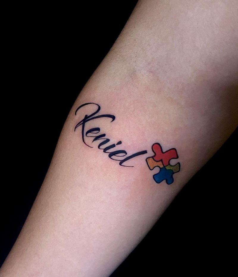 30 Unique Autism Tattoos to Inspire You