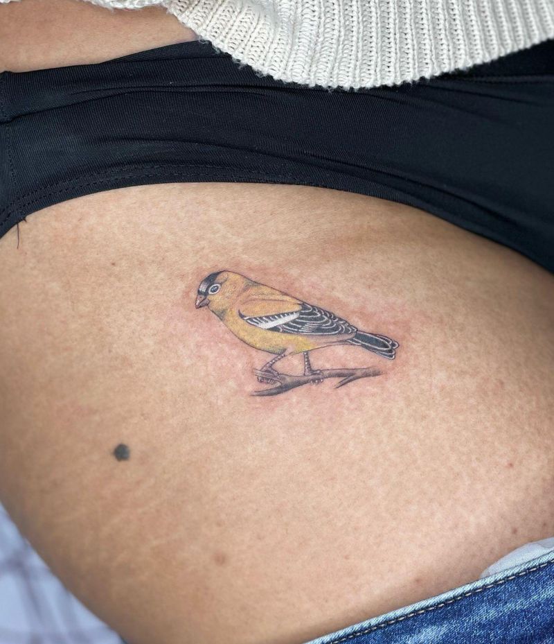 26 Pretty Canary Tattoos You Must Love