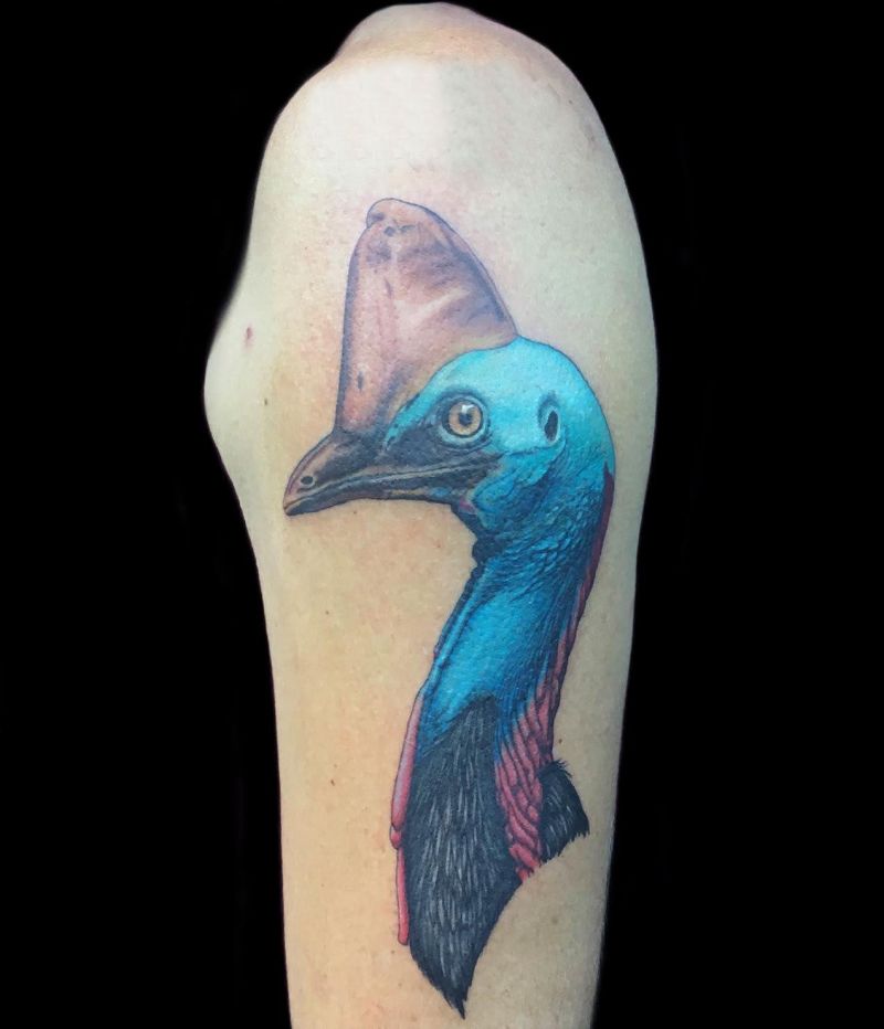 30 Unique Cassowary Tattoos You Must Love