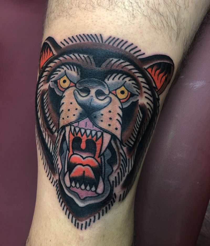 30 Awesome Grizzly Bear Tattoos For Your Next Ink