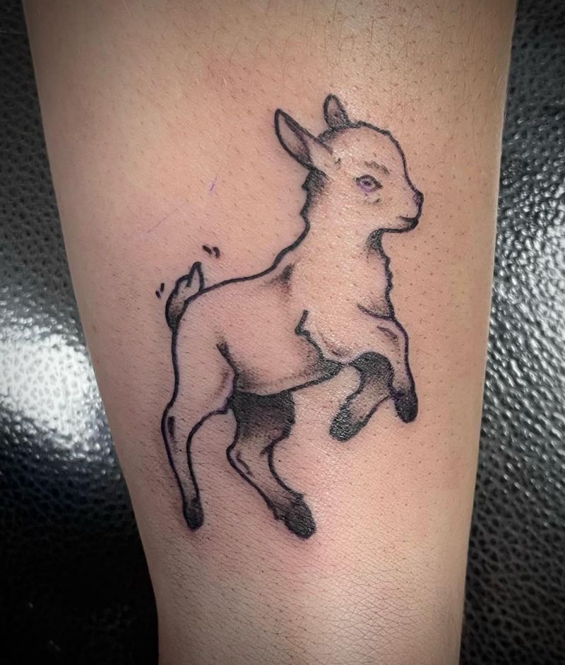30 Cute Lamb Tattoos You Can Copy