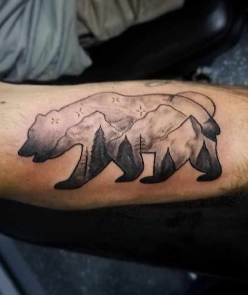 30 Classy Mama Bear Tattoos to Inspire You