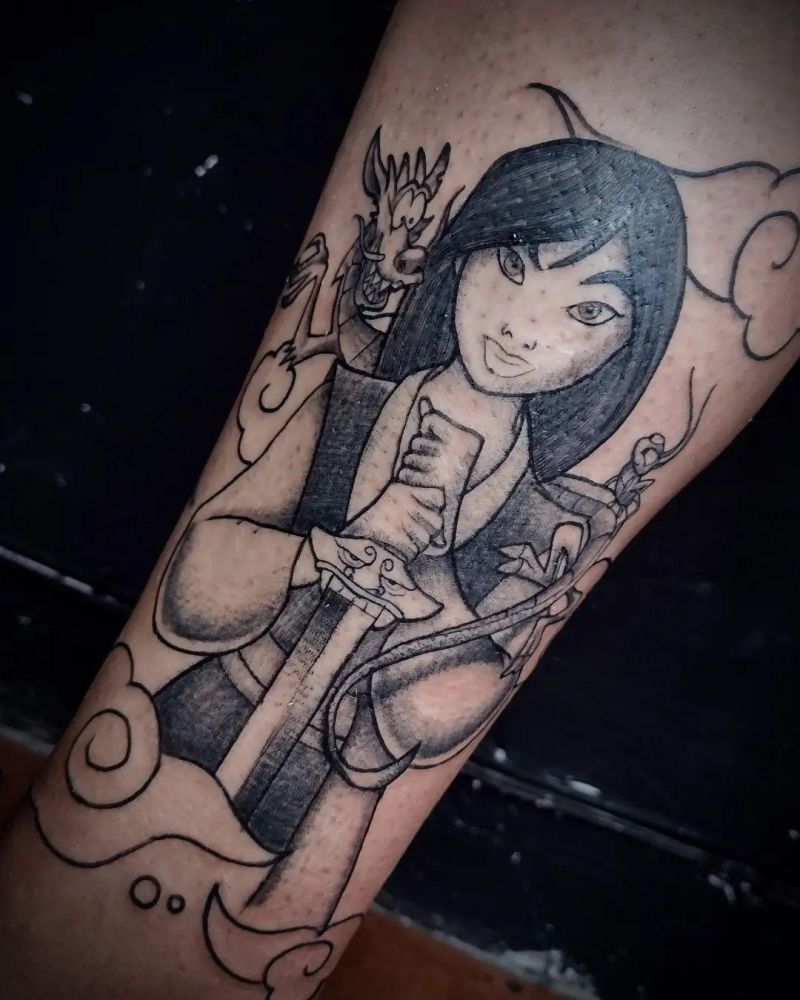 30 Pretty Mulan Tattoos You Can Copy