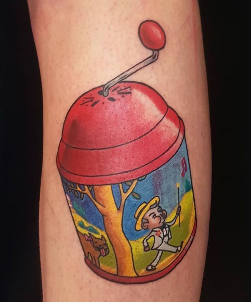 30 Unique Music Box Tattoos You Must Love