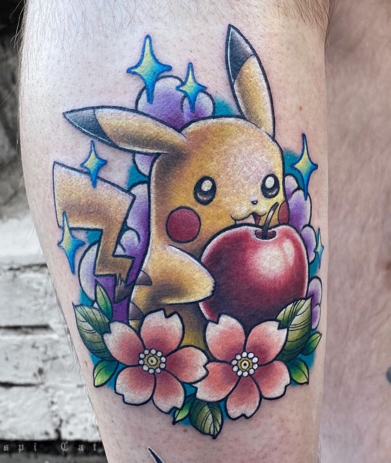 30 Cool Pikachu Tattoos You Can Copy