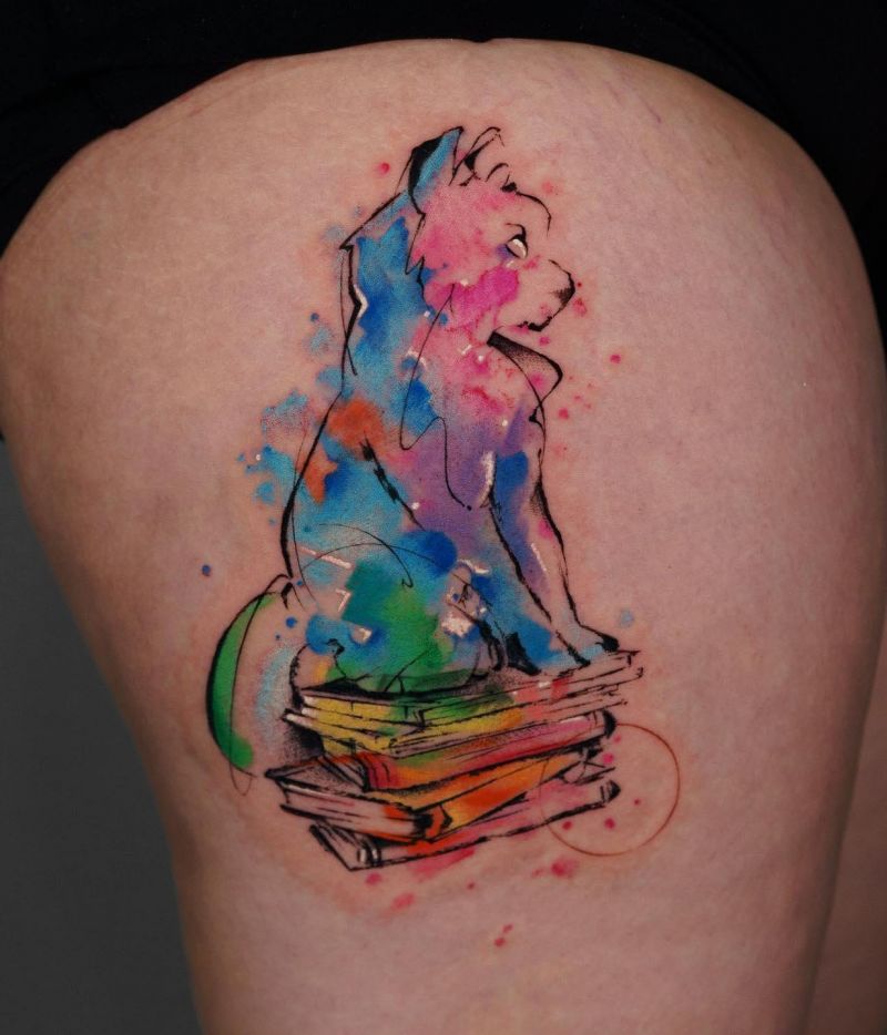 30 Unique Reading Tattoos You Can Copy