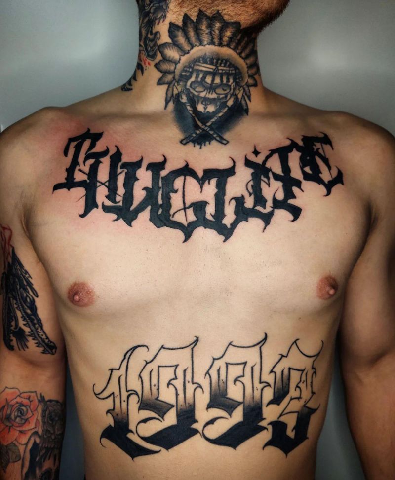 30 Unique Thug Life Tattoos For Your Next Ink