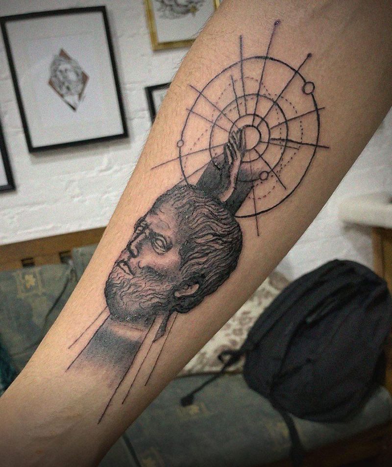 16 Unique Aristotle Tattoos to Inspire You