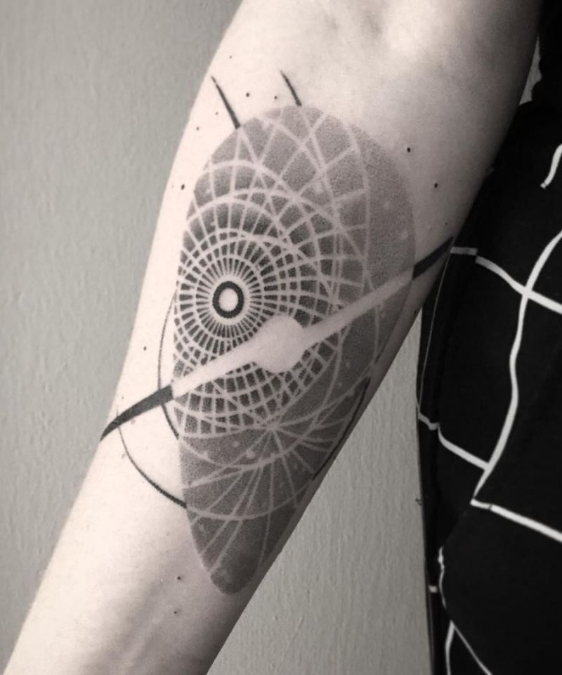 20 Awesome Astrolabe Tattoos You Can Copy