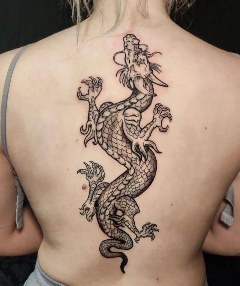 30 Pretty Chinese Dragon Tattoos You Can Copy