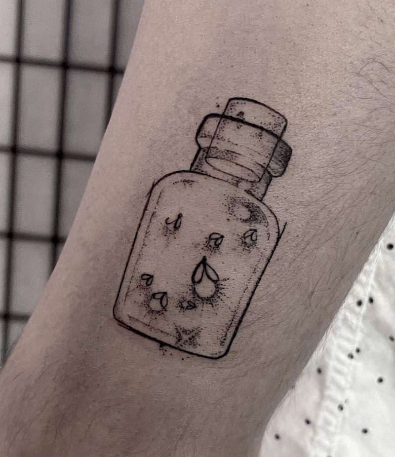 30 Pretty Firefly Jar Tattoos You Must Love