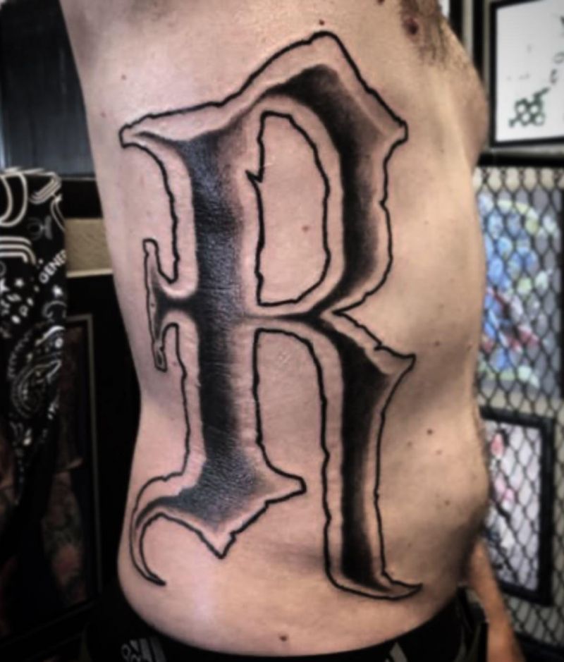 30 Unique Letter R Tattoos You Can Copy