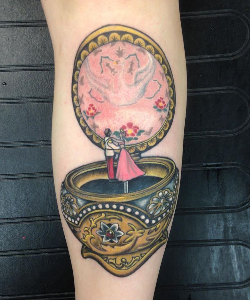 30 Unique Music Box Tattoos You Must Love