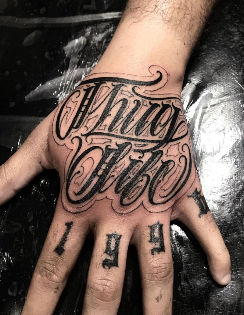 30 Unique Thug Life Tattoos For Your Next Ink