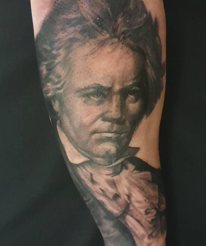 30 Awesome Beethoven Tattoos to Inspire You