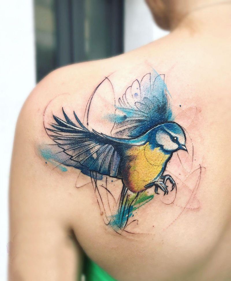 9 Unique Blaumeise Tattoos You Will Love