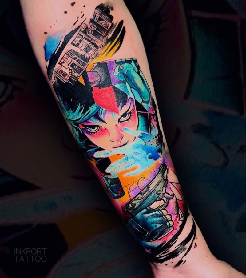 30 Unique Ghost In The Shell Tattoos You Can Copy