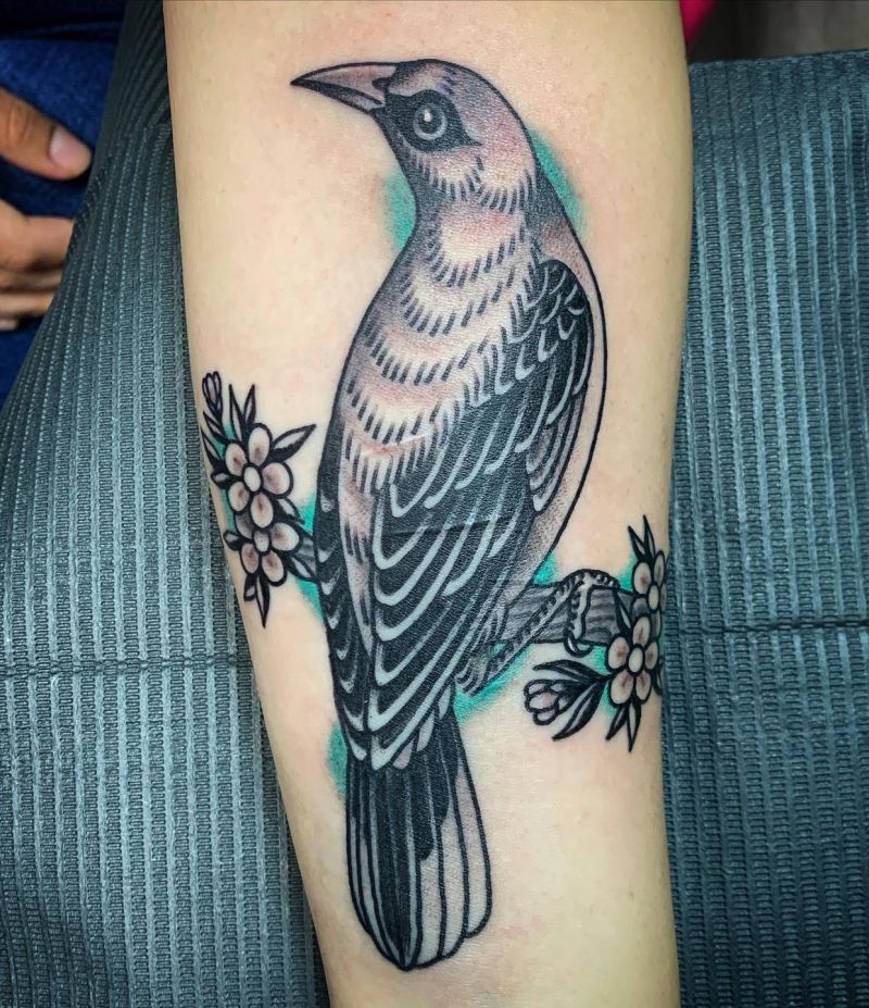 30 Pretty Oriole Tattoos to Inspire You