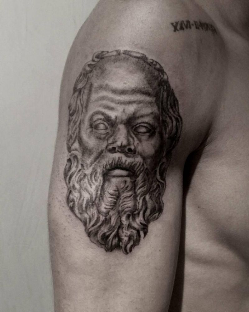 30 Unique Socrates Tattoos for Your Inspiration