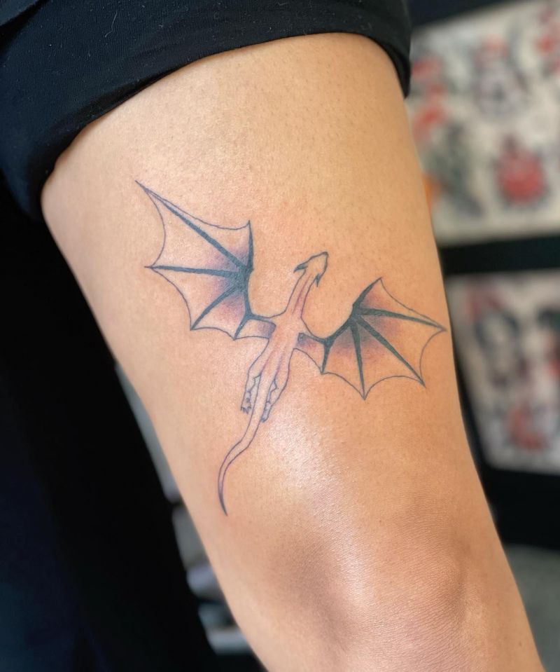 30 Unique Wyvern Tattoos You Must Love