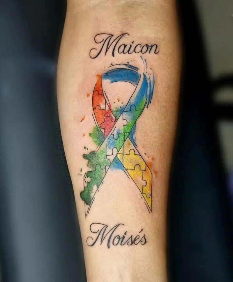 30 Unique Autism Tattoos to Inspire You