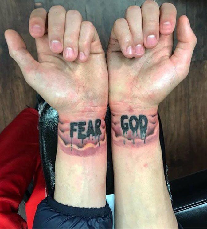 30 Unique Fear God Tattoos For Your Next Ink