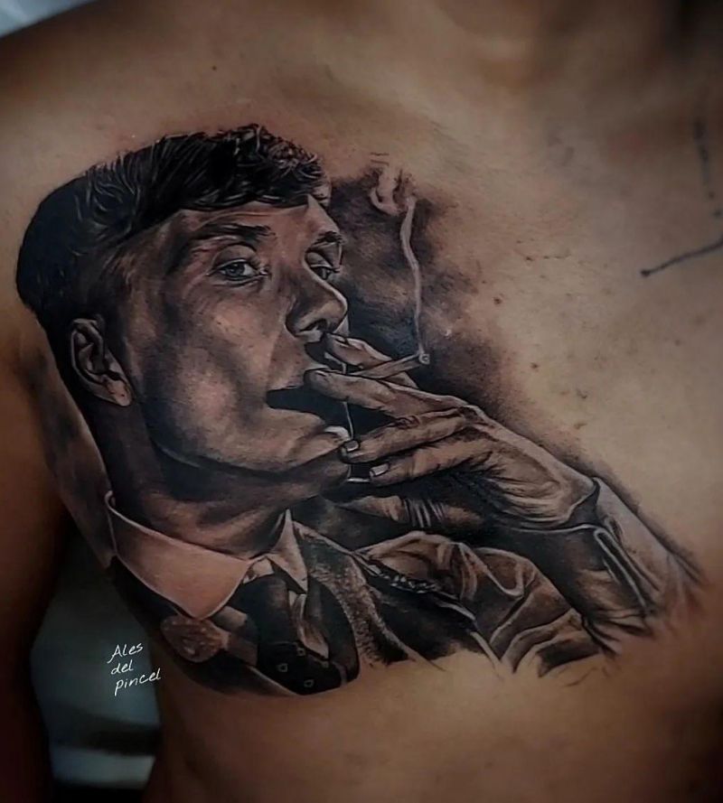 30 Excellent Peaky Blinders Tattoos You Must Love