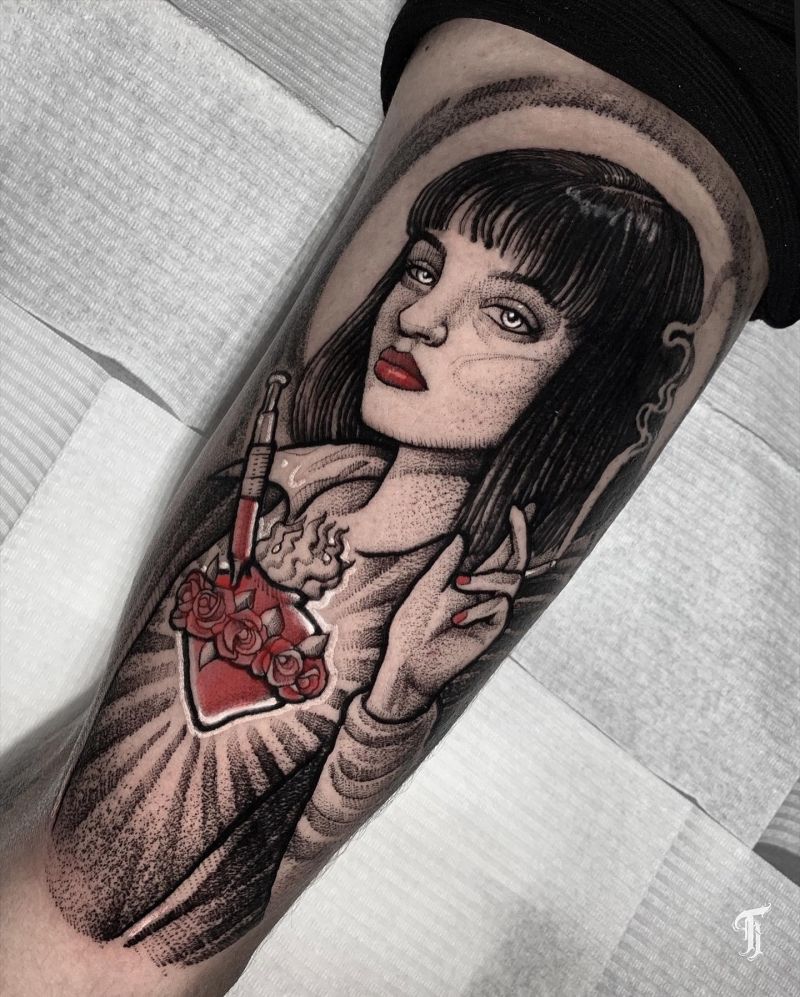 30 Great Pulp Fiction Tattoos for Your Next Ink