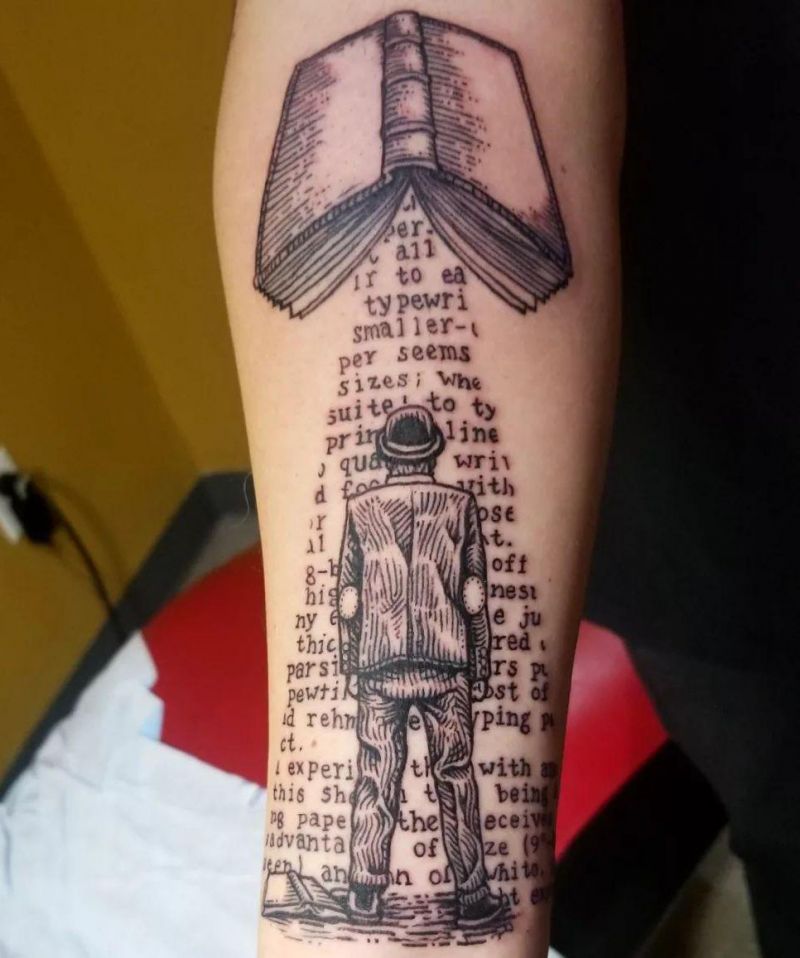 30 Unique Reading Tattoos You Can Copy