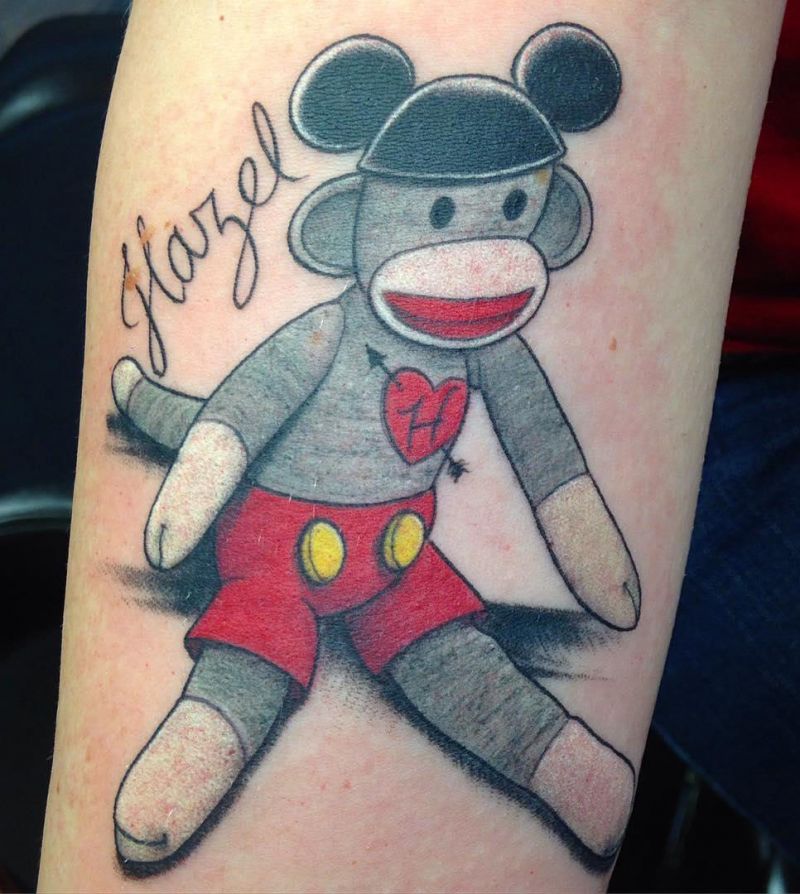 27 Unique Sock Monkey Tattoos for Your Inspiration