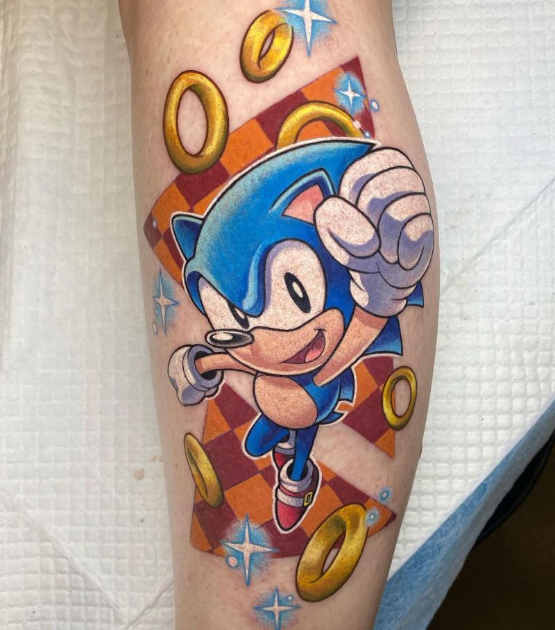 30 Unique Sonic Tattoos You Will Love