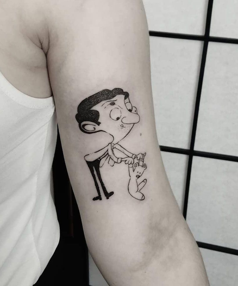 30 Funny Mr Bean Tattoos You Must Love