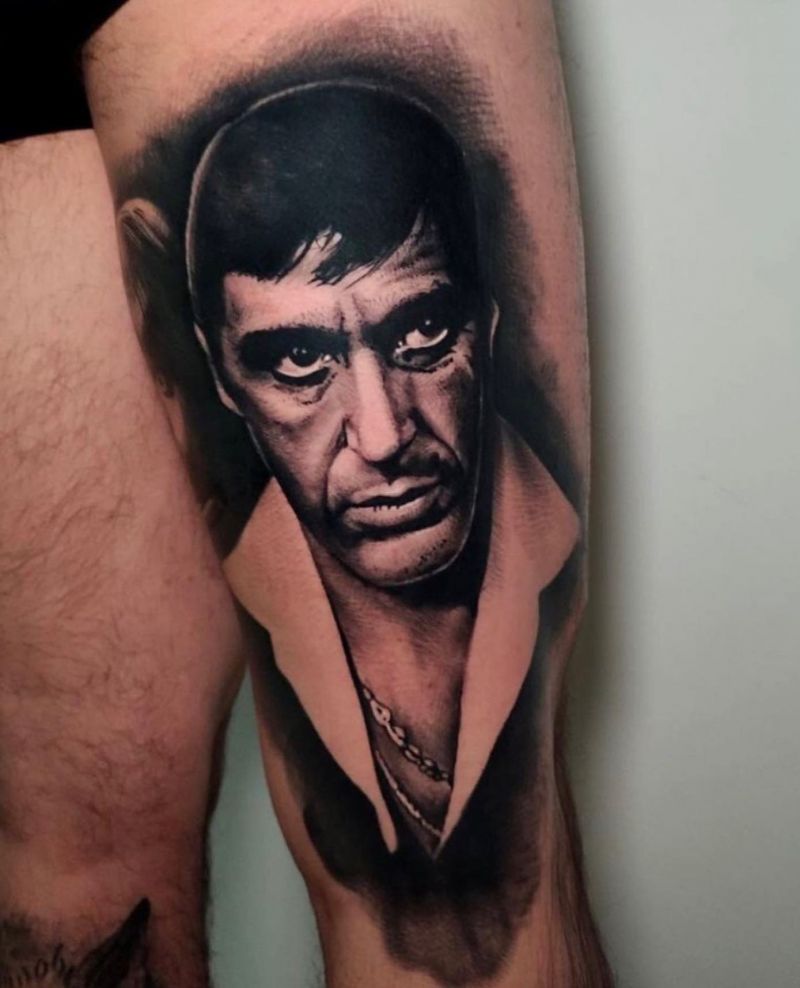 30 Great Scarface Tattoos for Your Next Ink