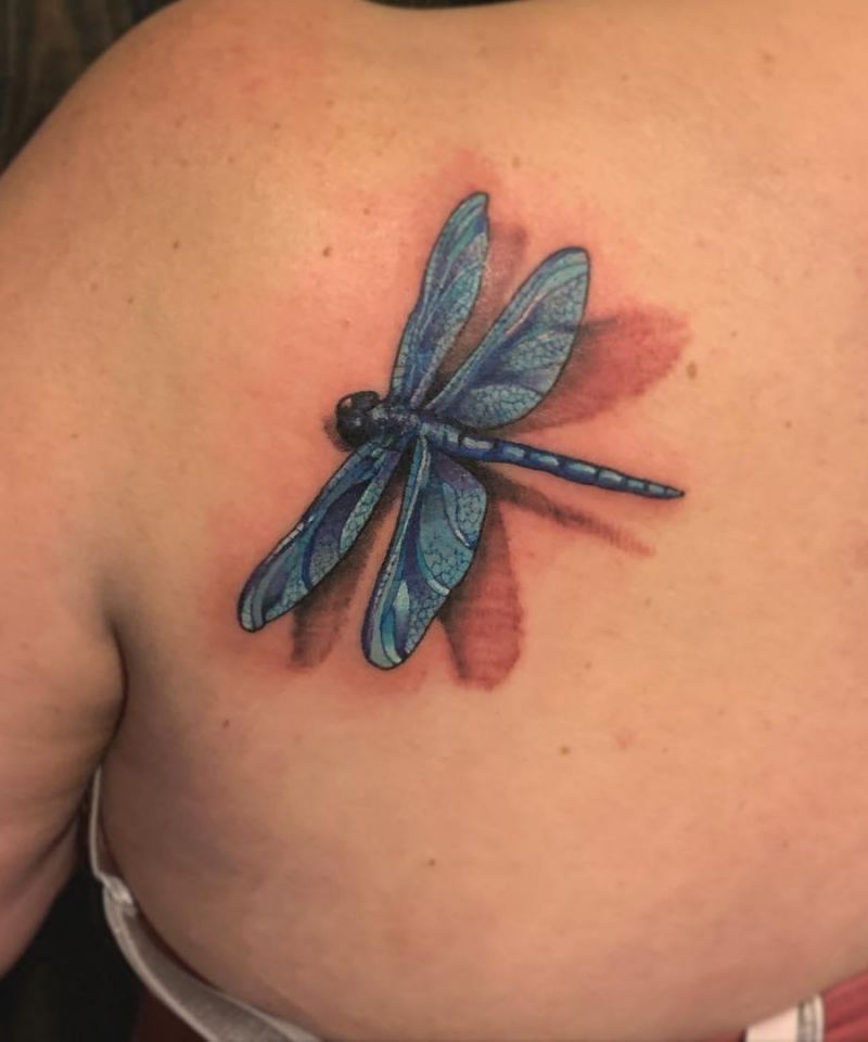 10 Elegant 3D Dragonfly Tattoos to Inspire You