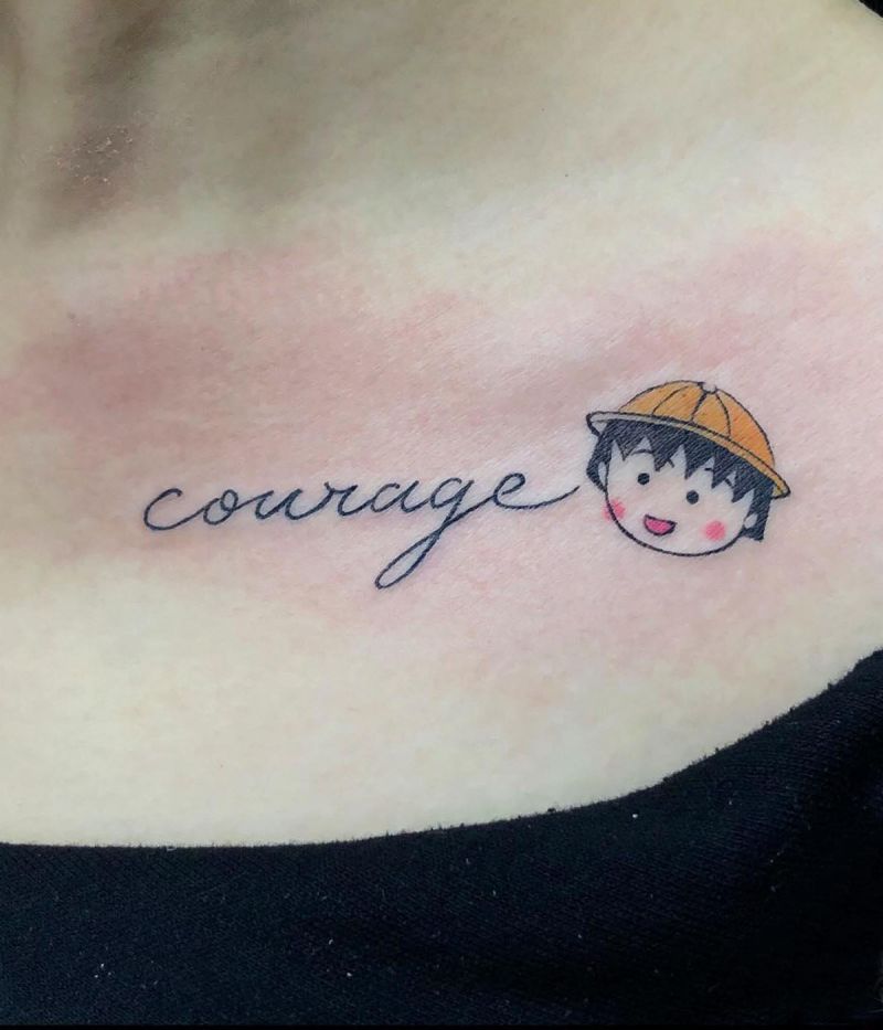 10 Cute Chibi Maruko Chan Tattoos You Can Copy