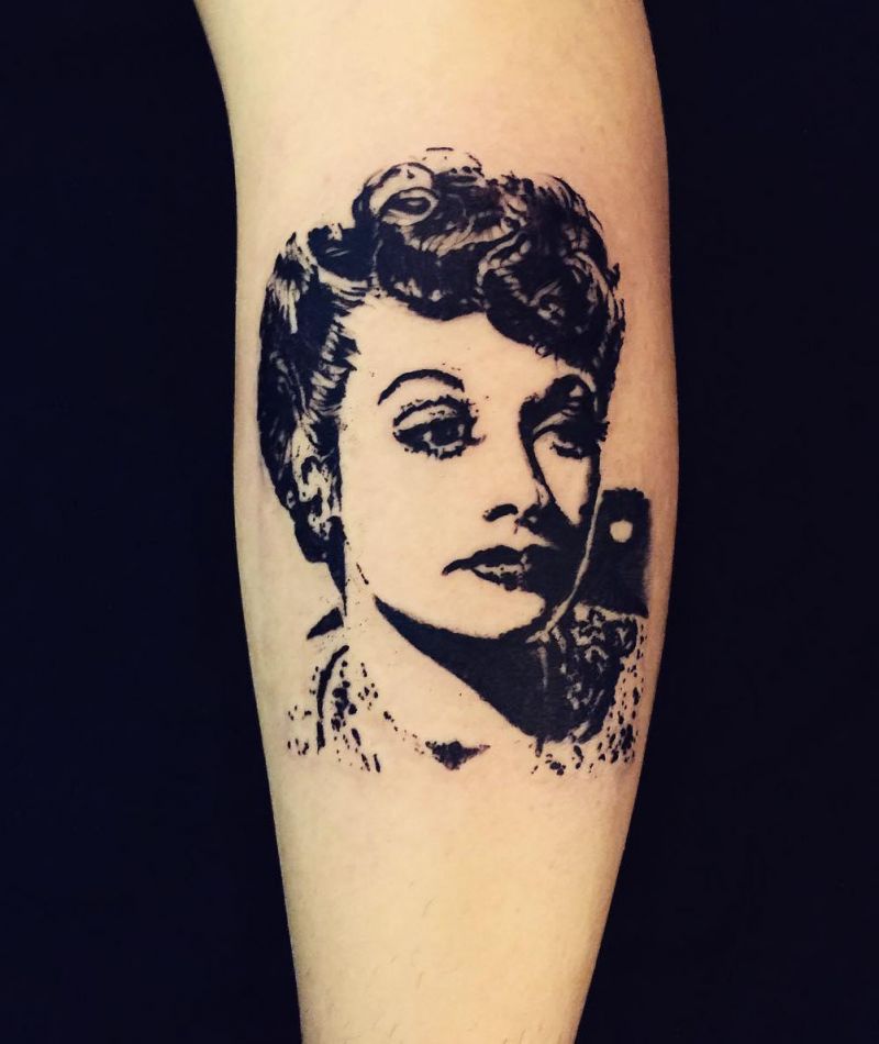 30 Elegant Lucille Ball Tattoos You Must Love