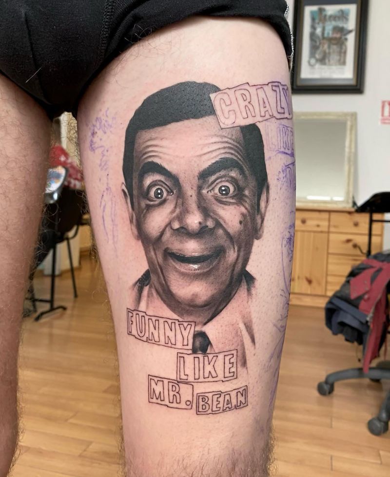 30 Funny Mr Bean Tattoos You Must Love