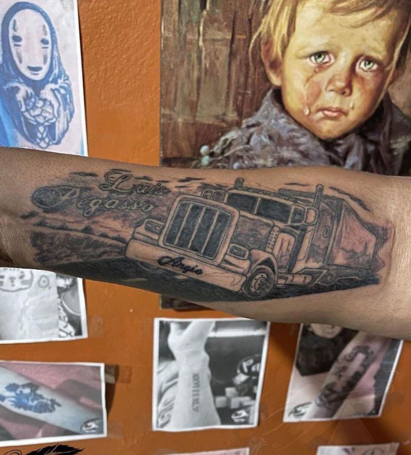 30 Trailer Tattoos For Men You Must Love