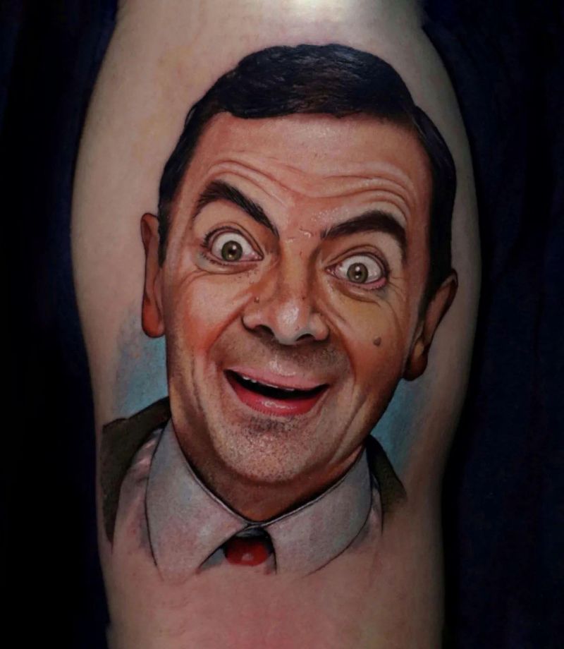 30 Funny Mr Bean Tattoos You Must Love