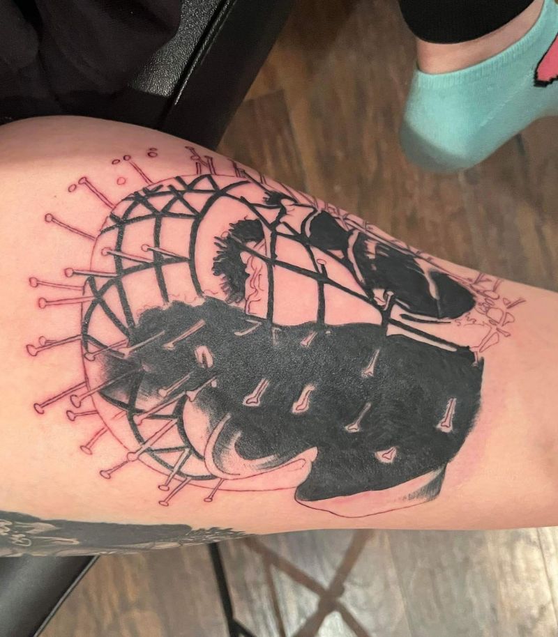 30 Scary Pinhead Tattoos You Must Love