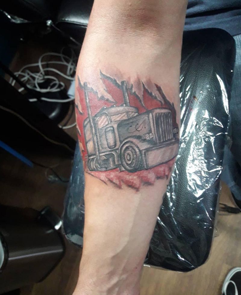 30 Trailer Tattoos For Men You Must Love