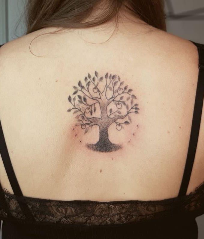 30 Pretty Apple Tree Tattoos Design And Ideas